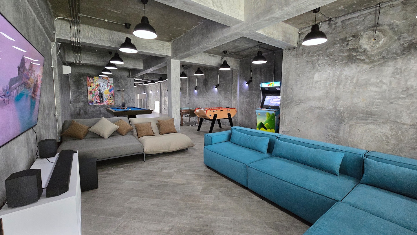 Villa games room