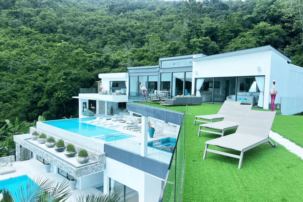 Villa view