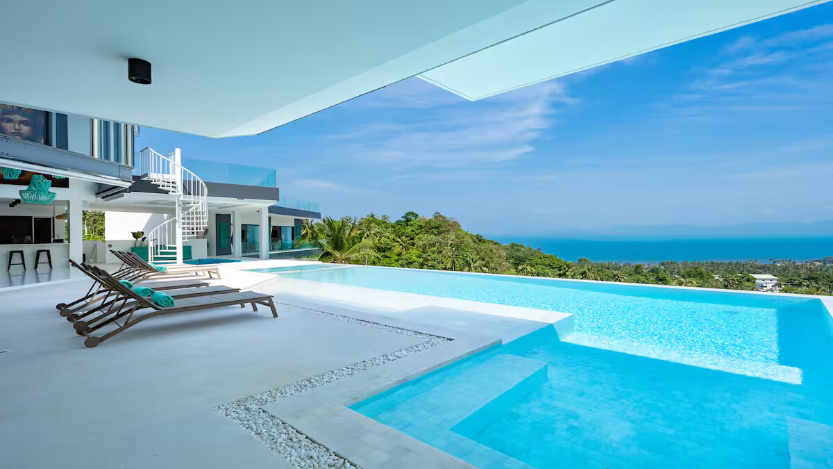Villa view